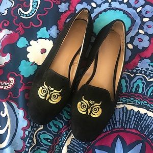 Black owl flats - Zara Trufaluc